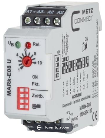 Stroombewakingsrelais